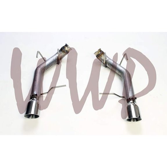 Performance Stainless Steel Dual Axle Back Exhaust Kit