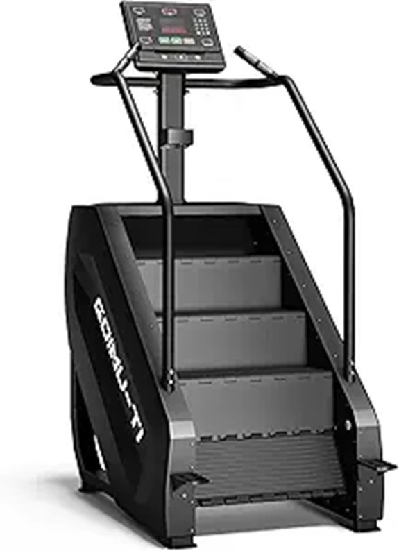 T1 Stair Stepper Machine with Resistance & LED Screen