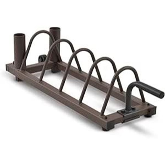 Steelbody Plate & Bar Rack with Wheels