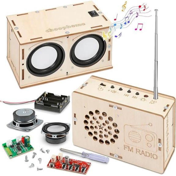 Stem Electronics Kit for Boys 8-14 with Bluetooth Speaker