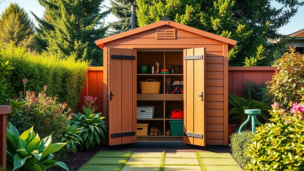 storage shed material considerations