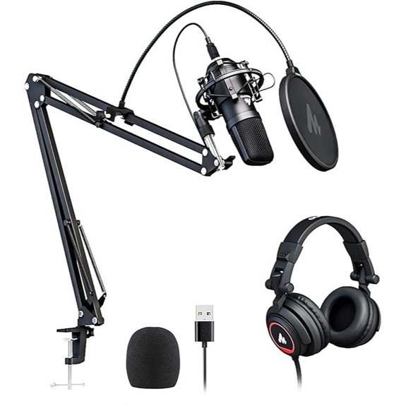 MAONO Microphone & Headphone Set for Streaming