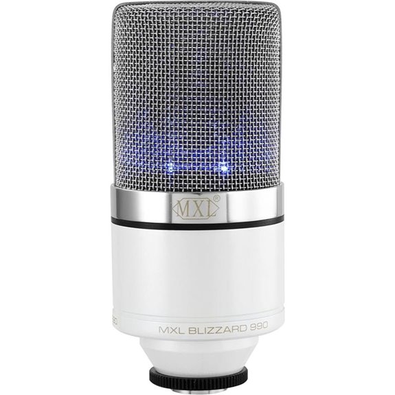 MXL 990 Condenser Microphone for Studio and Streaming
