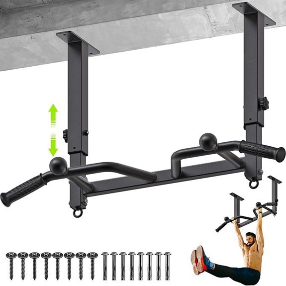 Heavy Duty Welded Pull Up Bar for Full Body Workouts
