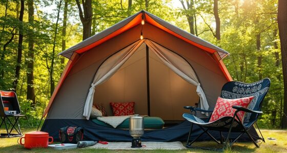 stylish glamping gear sets