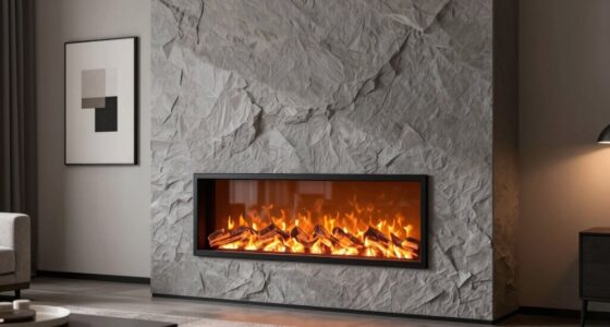 stylish safe wall fireplaces