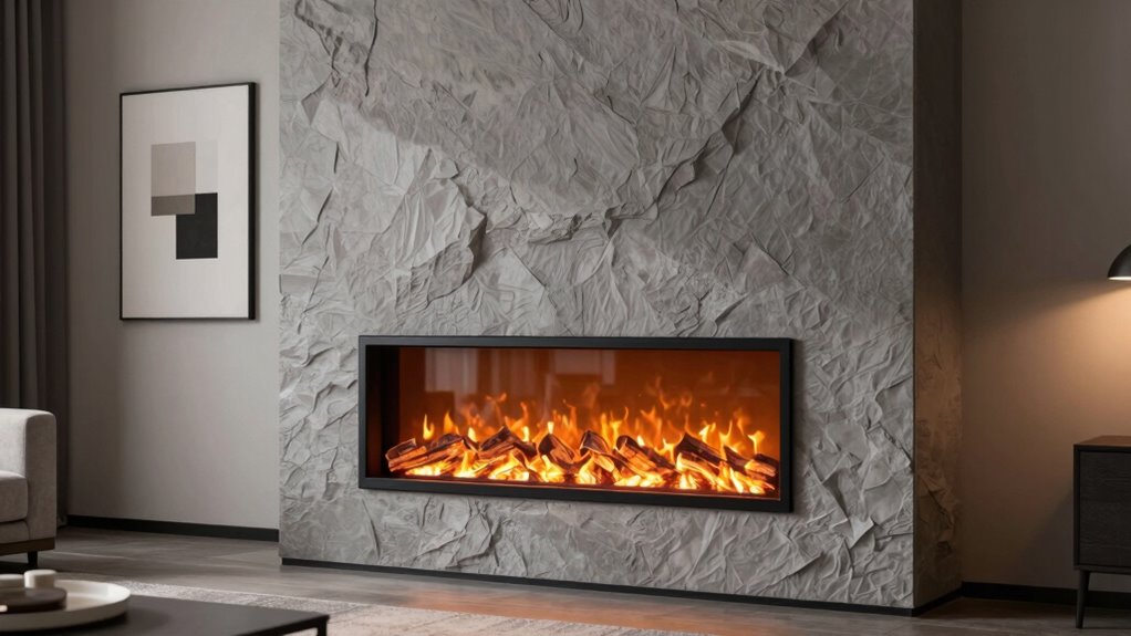stylish safe wall fireplaces