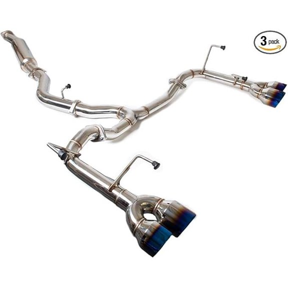 Subaru WRX STi Stainless Steel Cat-Back Exhaust Muffler