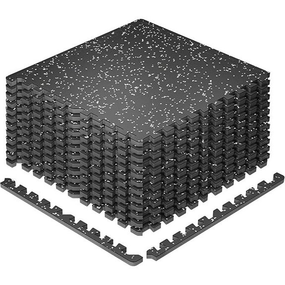 Superjare Interlocking Exercise Mats 12 Pcs 48 Sq Ft