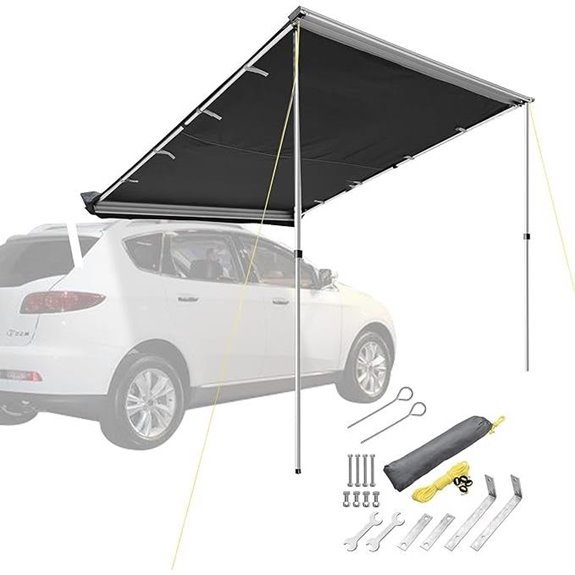 Yescom Vehicle Awning for SUV Truck Outdoor Camping
