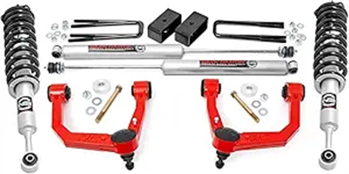 Rough Country 3.5 Bolt-On Lift Kit for Tacoma