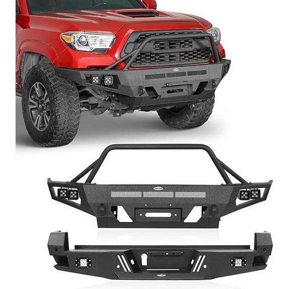 Hooke Road Tacoma Bumper Set for 2016-2023 Tacoma