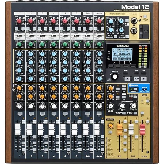 Tascam Model 12 12-Track Digital Mixer & Recorder