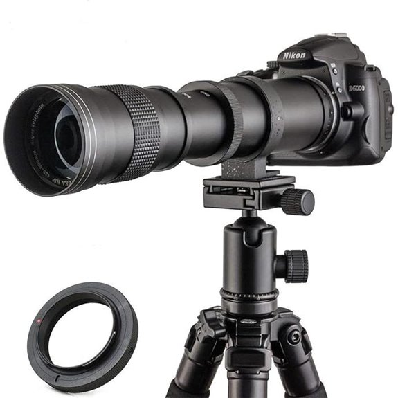 JINTU 420-800mm f/8.3 Telephoto Zoom Lens for Canon