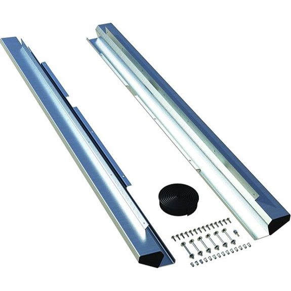 Teraflex 4937310 Rock Slider Kit (No Powdercoat)