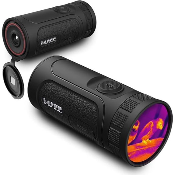 Thermal Monocular with AMOLED Touchscreen for Outdoor Use