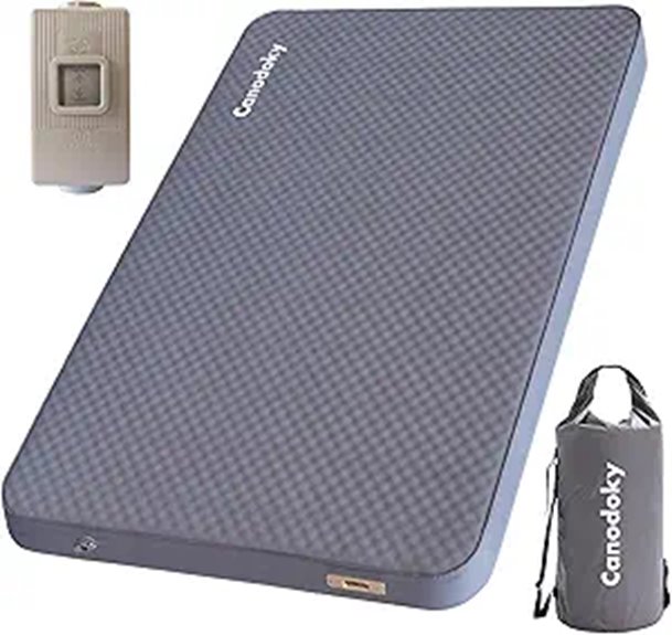 4 Ultra-Thick Self-Inflating Sleeping Pad with Pump with Pump