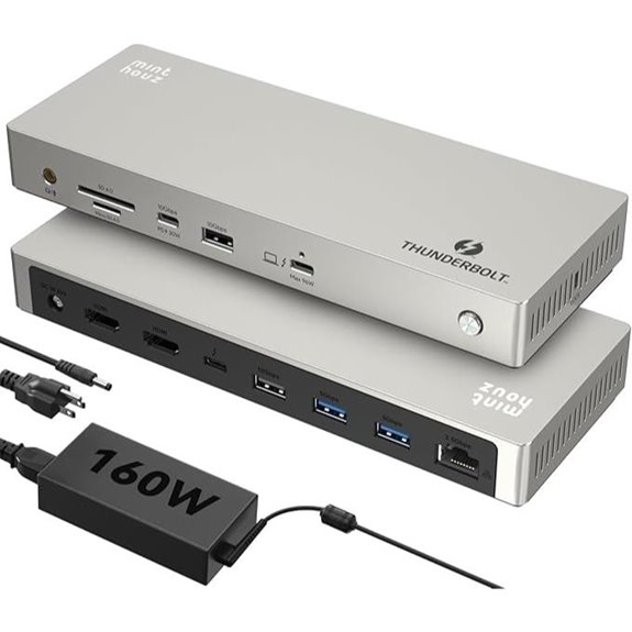 Minthouz Thunderbolt 4 Dock with 8K & Ethernet