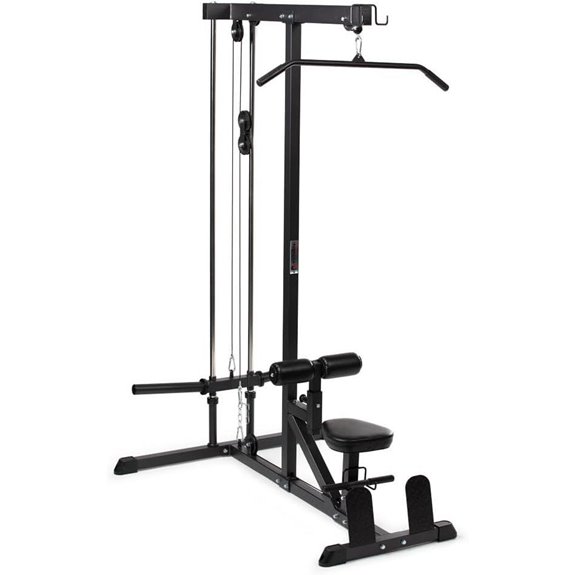 Titan Fitness LAT Tower with Pulldown and Row