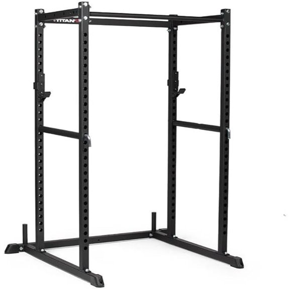 Titan T-2 Power Rack with Pull-Up Bar and Safeties