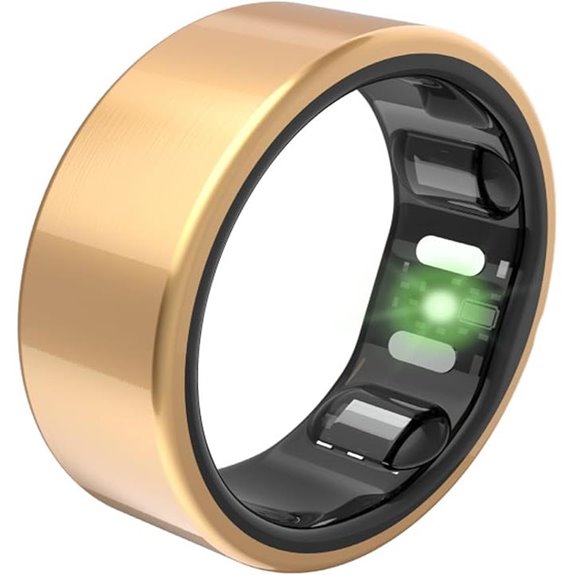 titanium fitness smart ring