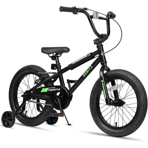 Kids BMX Bike with Training Wheels for Toddlers