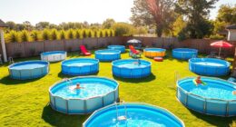 top above ground pools