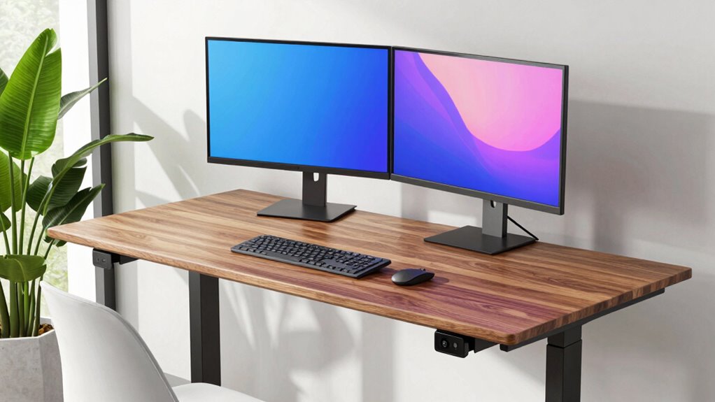 top adjustable standing desks
