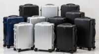 top aluminum travel suitcases