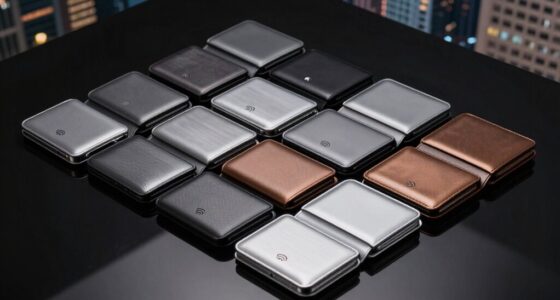 top aluminum travel wallets