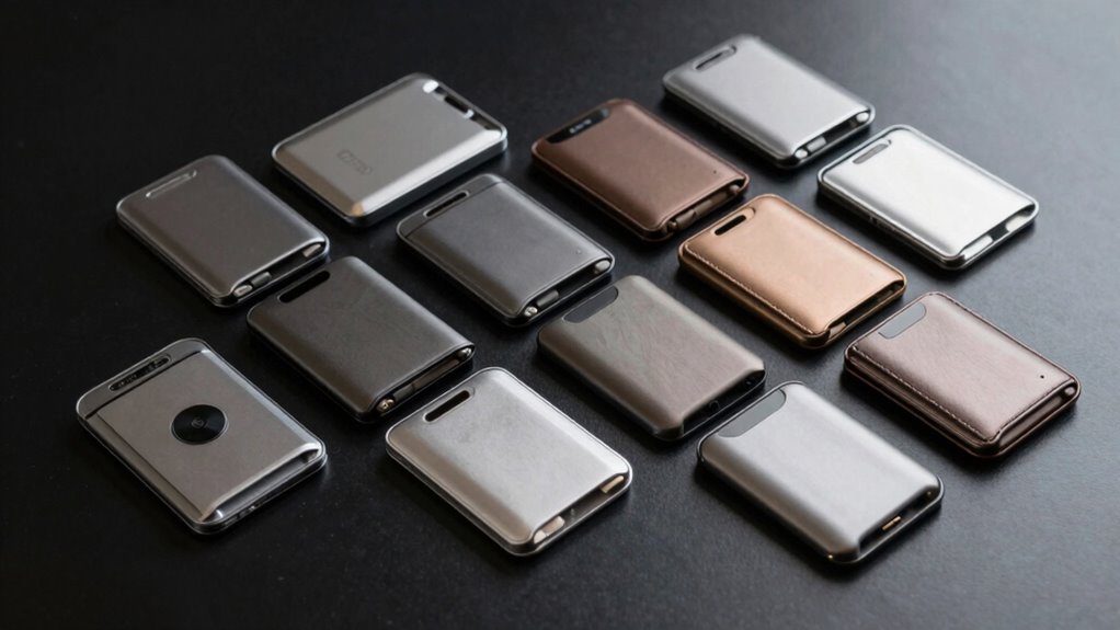 top aluminum wallets with airtag