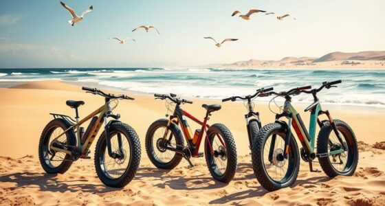 top beach fat tire e bikes