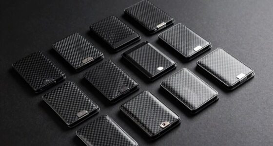 top carbon fiber rfid wallets
