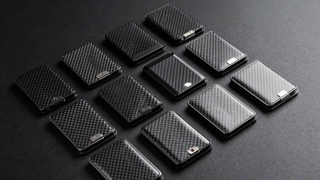 top carbon fiber rfid wallets