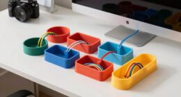 top desk cable management solutions