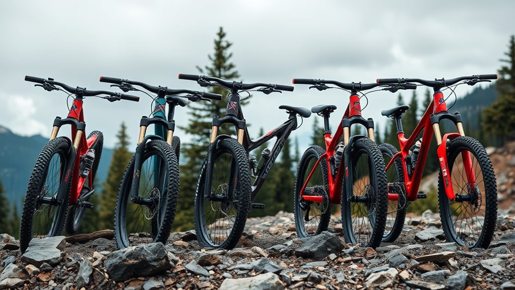 top downhill full suspension bikes