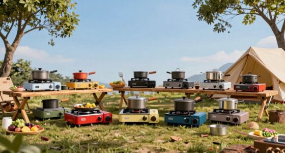 top dual burner camping stoves