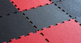 top durable gym rubber tiles