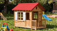 top durable outdoor wooden playhouses