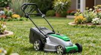 top electric lawn mowers