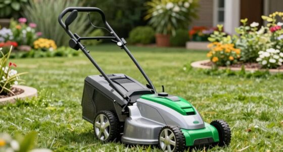 top electric lawn mowers