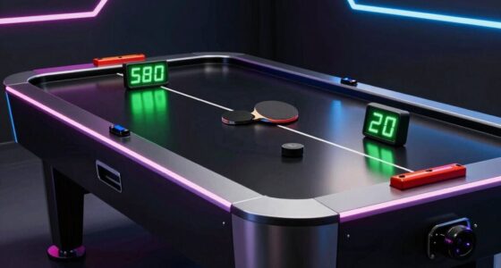 top electronic air hockey tables