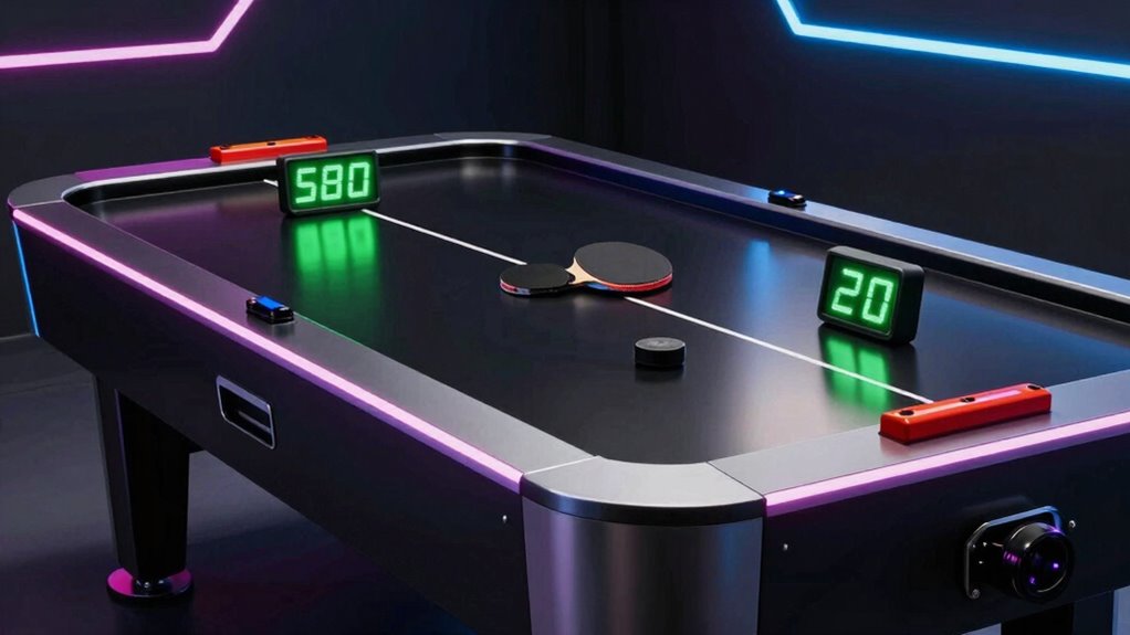 top electronic air hockey tables