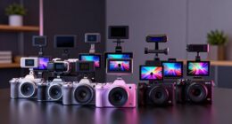 top flip screen vlogging cameras