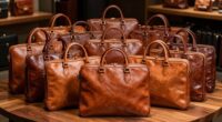 top full grain leather briefcases