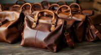 top full grain leather satchels