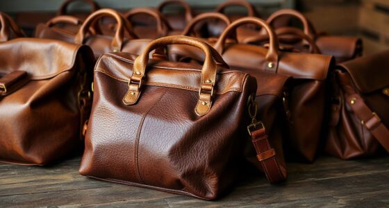 top full grain leather satchels