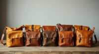 top full grain leather sling bags