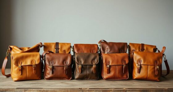 top full grain leather sling bags