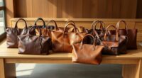 top full grain leather tote bags